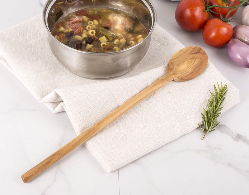 Eddingtons Eddingtonâ€™s Italian Olive Wood Cooking Spoon, Handcrafted in Europe - Image 4